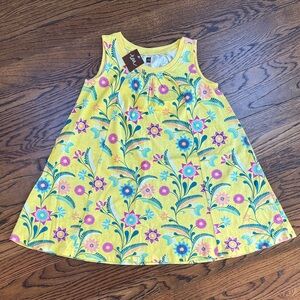 Tea Collection Yellow Floral Kids Dress